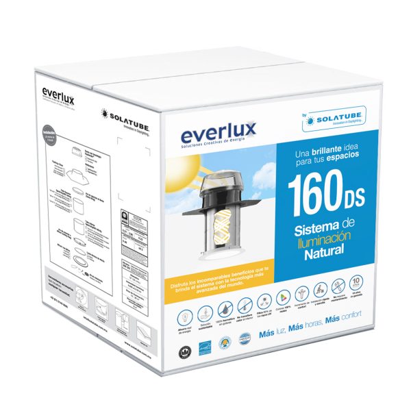 Solatube® 160 DS (25 cms) Con Ángulos Ajustables